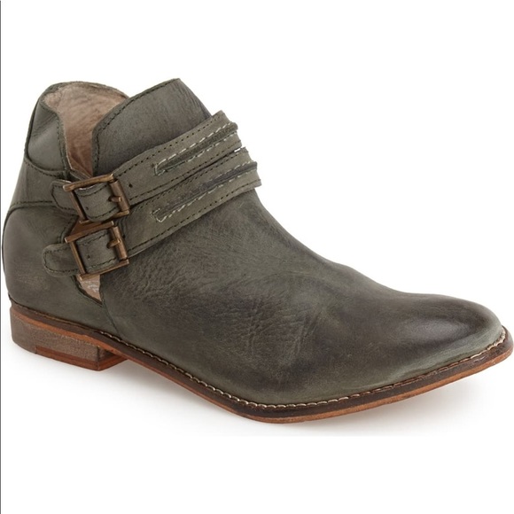 Free People Shoes - Free People 'Braeburn' Belted Split Shaft Bootie